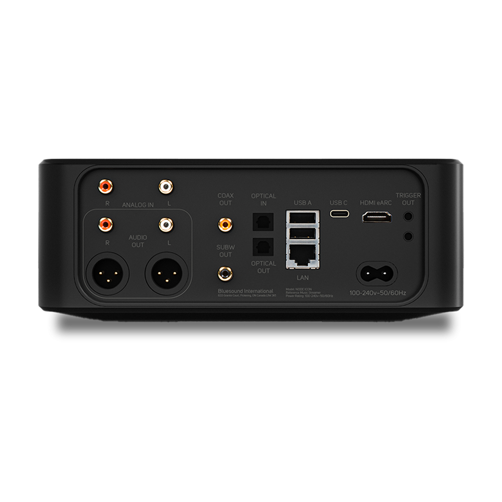 Blusound node icon von hinten